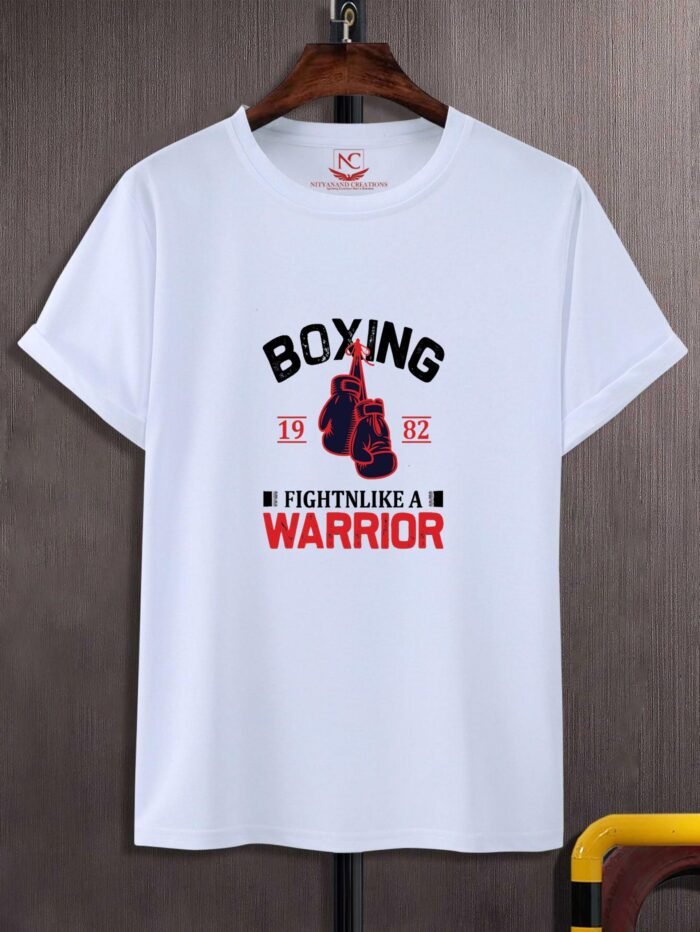 Fight Like a Warrior Title Boxing Tee