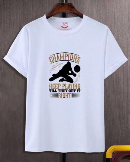 Champions Keep Playing Right on Track Tee
