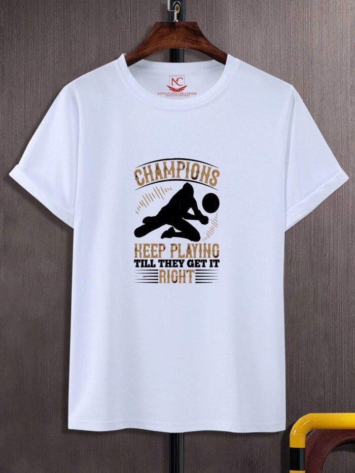 Champions Keep Playing Right on Track Tee