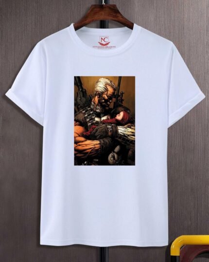 Uncanny X-Man Graphic Printed White T-Shirt