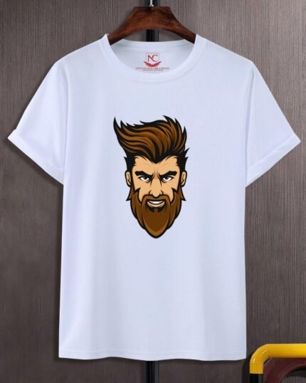 Barber Graphic Printed White T-Shirt Craft Your Style