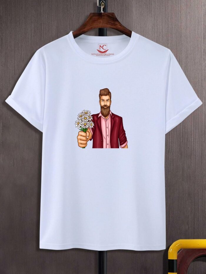 Keep Calm and Comb Your Beard Tee - Image 2