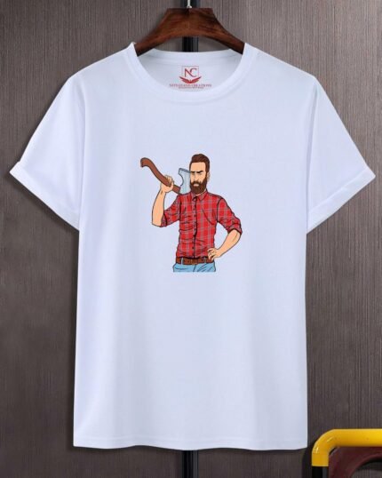 Urban Woodsman: Pop Art Lumberjack Tee
