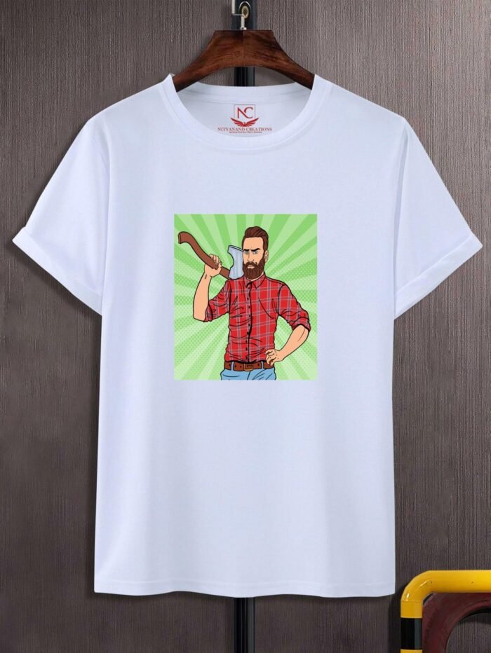 Urban Lumberjack: Pop Art Lumberjack Tee