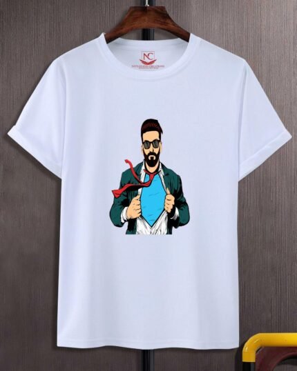 Hipster Beard Male Businessman Pop Art T-Shirt