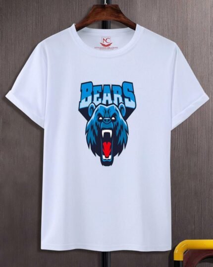 Claws Out: Angry Bear Football Logo Tee