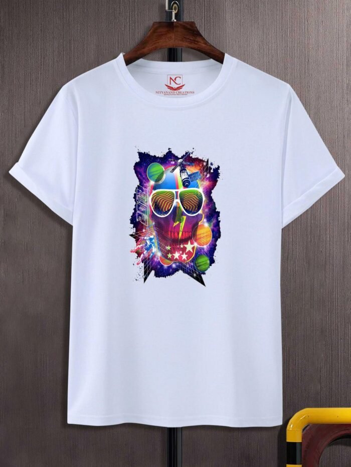 Shine Bright Like a Teen Titan: The Night Begins To Shine Printed T-Shirt