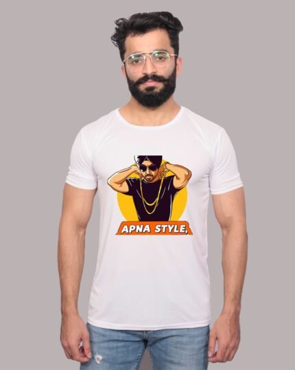 How about Stylish Expressions Graphic White Tee-1200030