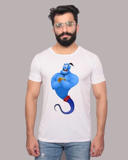 Aladdin's Magic Adventure Graphic White Tee-1200041