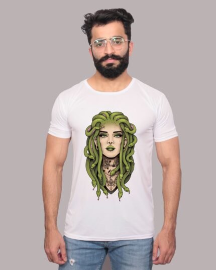 Sneak Hear Graphic Printed White T-Shirt-1200047