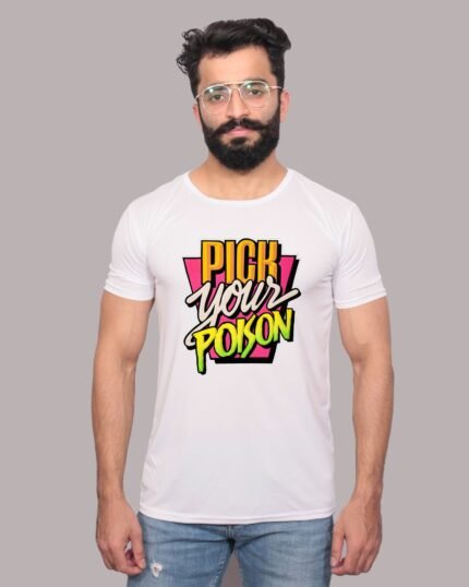 Pick Your Poison Edgy Graphic Tee-1200072