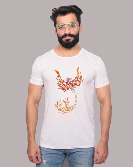 Whimsical Wings: Birds in Flight T-Shirt-1200074