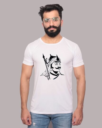 Maharana Pratap The Brave Heart Graphic T-Shirt-1200075