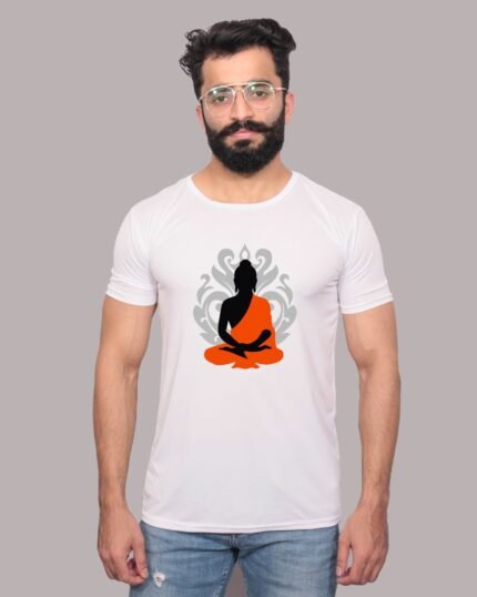 Buddha Peace and Serenity Graphic T-Shirt-1200079