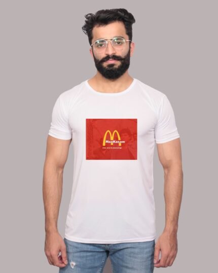 Maa Kasam Graphic Printed White Tee-1200100