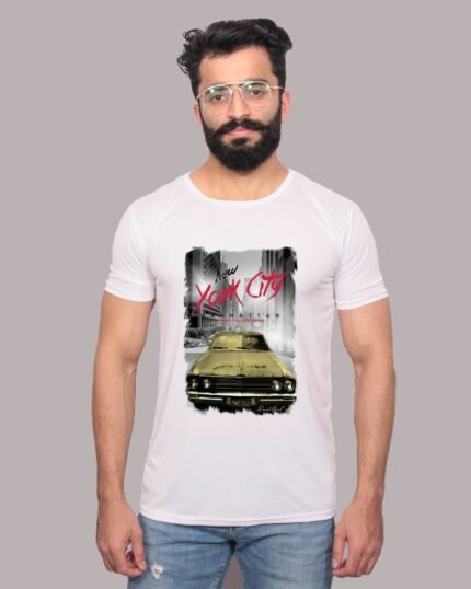 Explore the Streets York City Printed T-Shirt-1200117