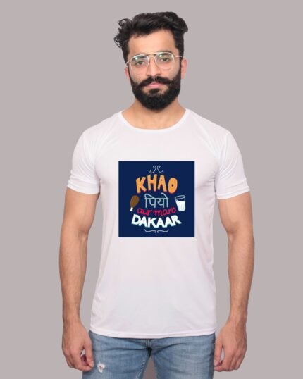 Khao Piyo Aur Maro Dakaar Graphic Tee-1200128