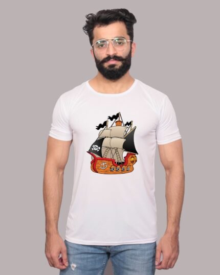 Set Sail Nautical Adventure Graphic Tee-1200370