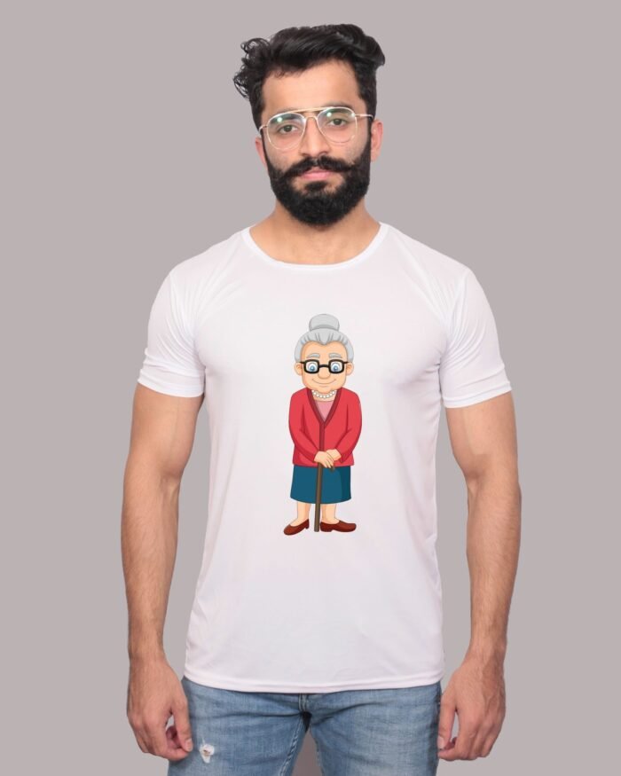 Men’s  Casual Graphic Printed Polyester T-Shirt