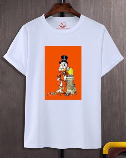 Donald Duck Classic Graphic White Tee-131