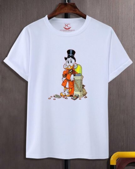 Donald Duck Classic Graphic White Tee-132