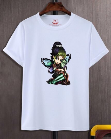 Jasmine Becket-Griffith Graphic Print White T-Shirt