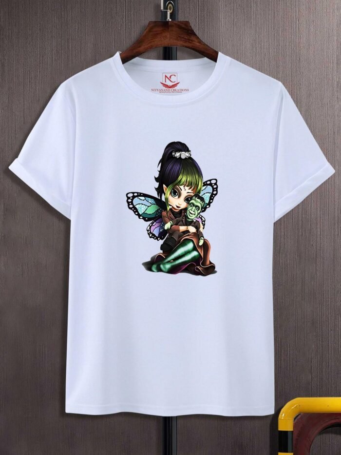 Jasmine Becket-Griffith Graphic Print White T-Shirt