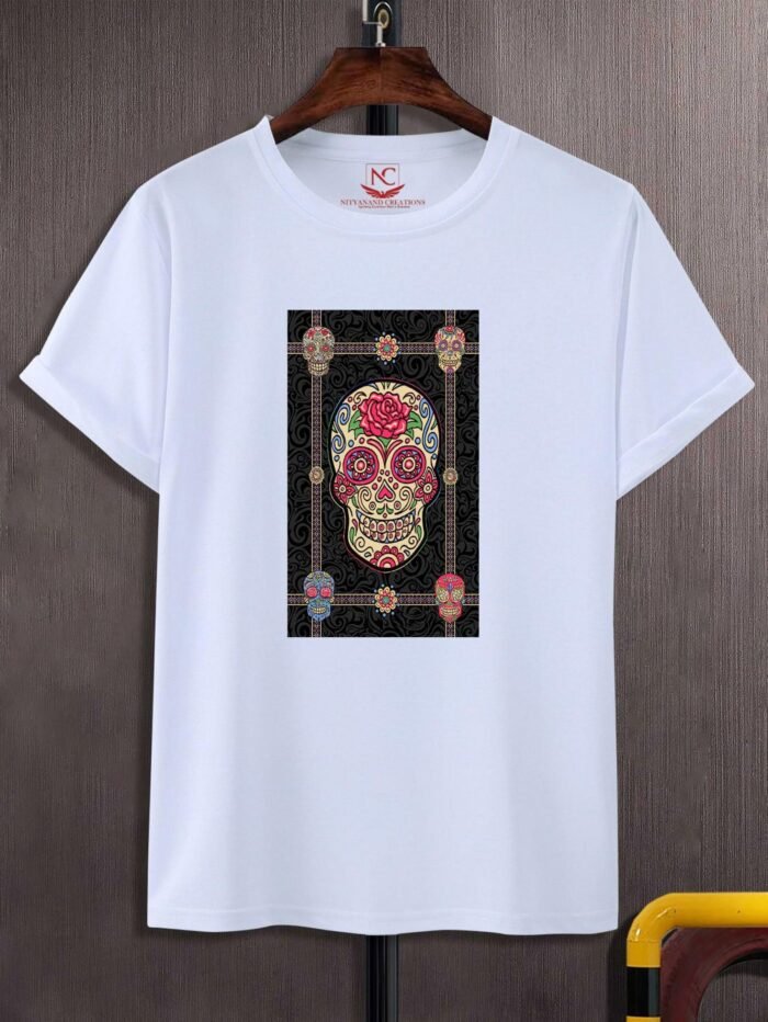 Show Your Halloween Spirit: Sugar Skull Graphic Tee