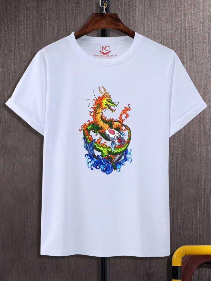 Dragon vs Koi Faber-Castell Art T-Shirt