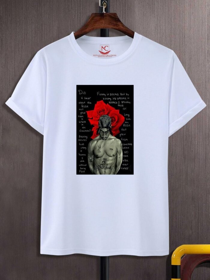 Dead Roses Printed T-Shirt
