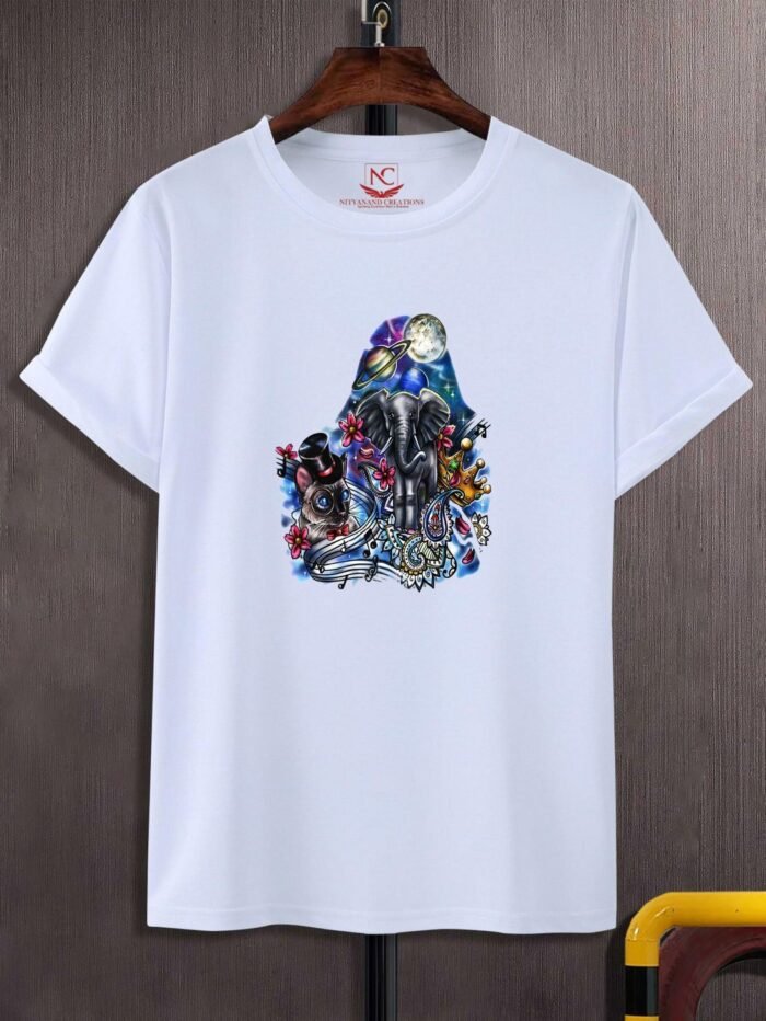 Majestic Elephant Head T-Shirt