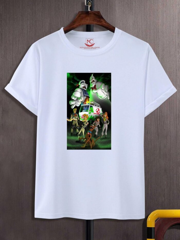 round neck The Real Ghostbusters printed t-shirt - Image 2