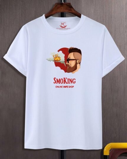 Vape Men Graphic Printed White T-Shirt-1475