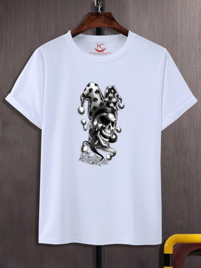 Chaos Unleashed Joker Graphic Tee-1482 - Image 2