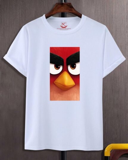 Angry Birds Classic Smash Graphic Tee – White-1517