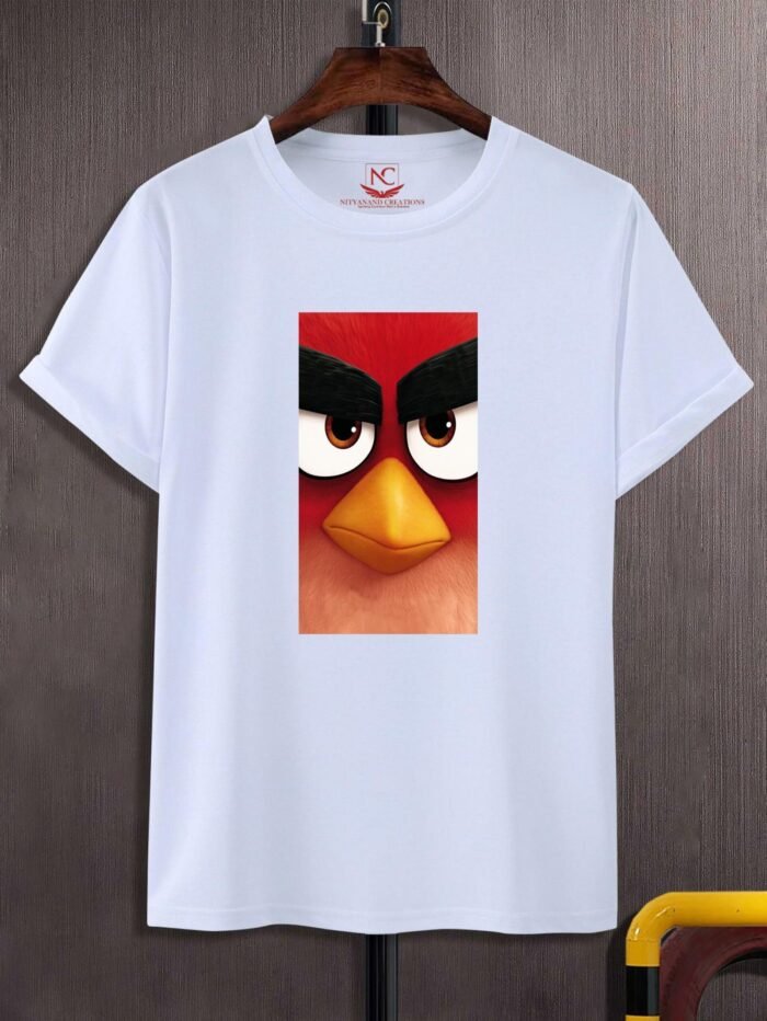 Angry Birds Classic Smash Graphic Tee – White-1517 - Image 2