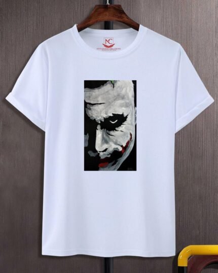Joker Chaos Unleashed Graphic Tee – White-1518