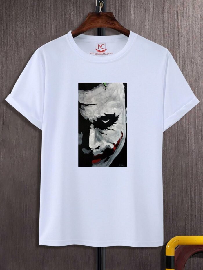 Joker Chaos Unleashed Graphic Tee – White-1518