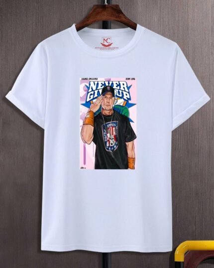 John Cena Printed Polyester Round Neck T-Shirt