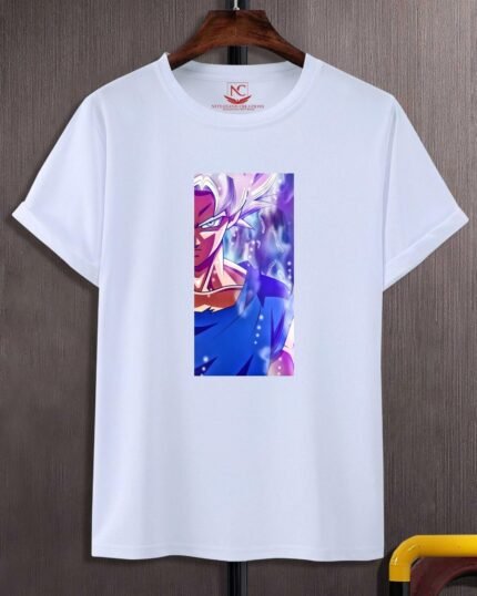 Dragon Ball Super Printed Polyester Round Neck T-Shirt