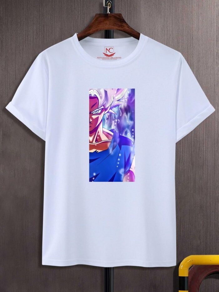 Dragon Ball Super Printed Polyester Round Neck T-Shirt