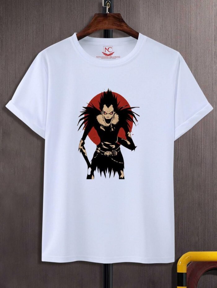 Ryuk Printed Polyester Round Neck T-Shirt
