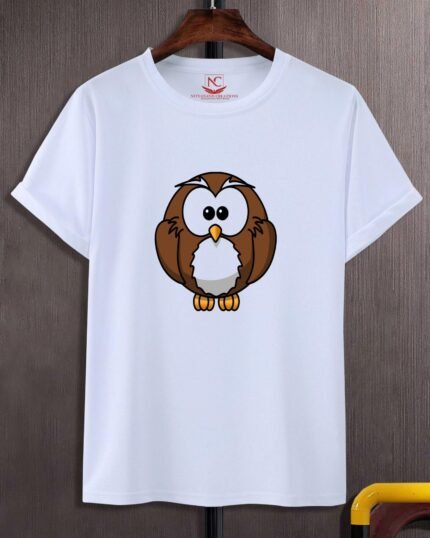 Cartoon Owl Graphic Tee - Choose Your Style