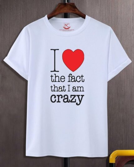 The Ultimate Crazy Graphic White Tee-1603