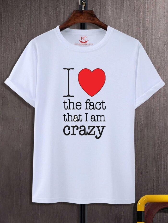 The Ultimate Crazy Graphic White Tee-1603
