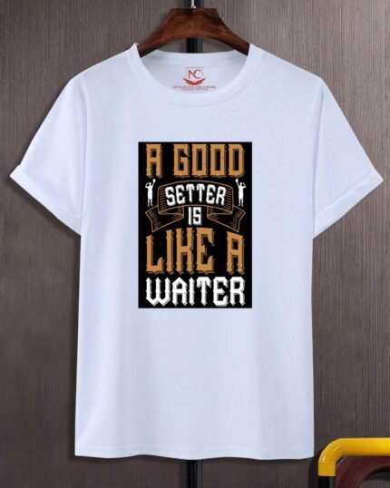 Service Star Waiter Graphic Tee-1605