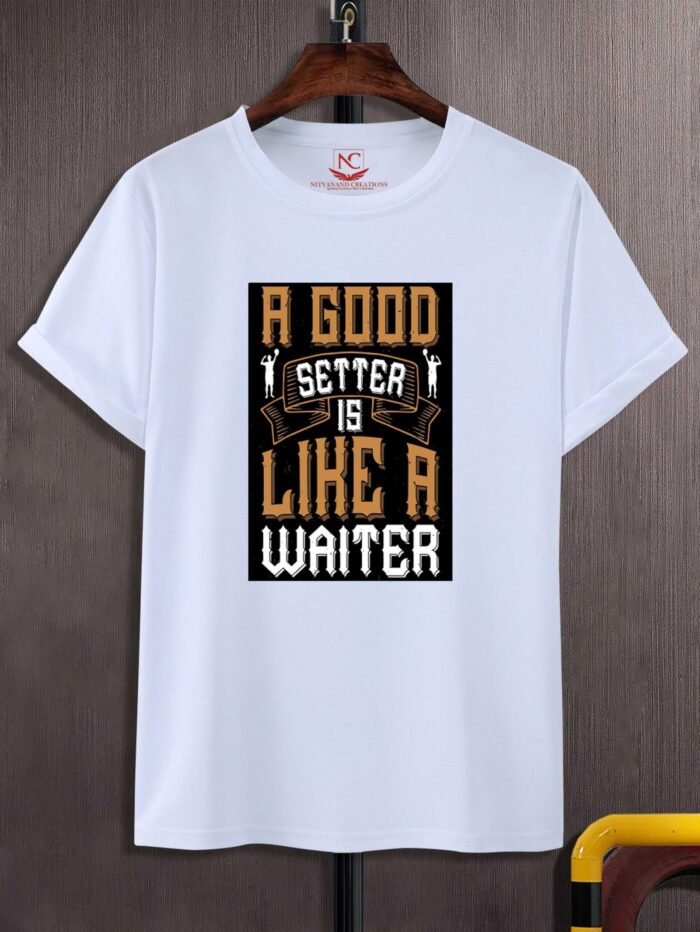 Service Star Waiter Graphic Tee-1605