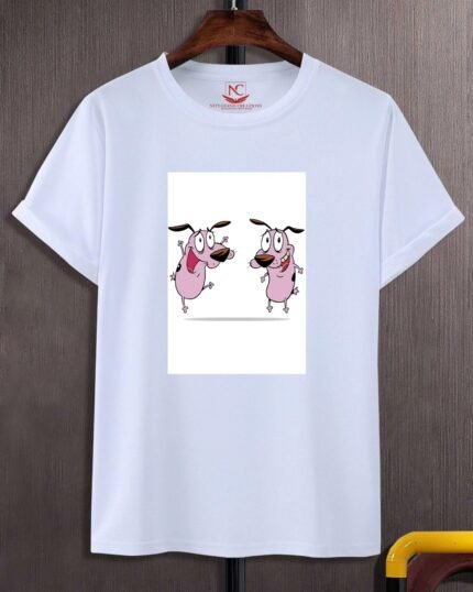 Courage the Cowardly Dog Classic Graphic Tee-1791