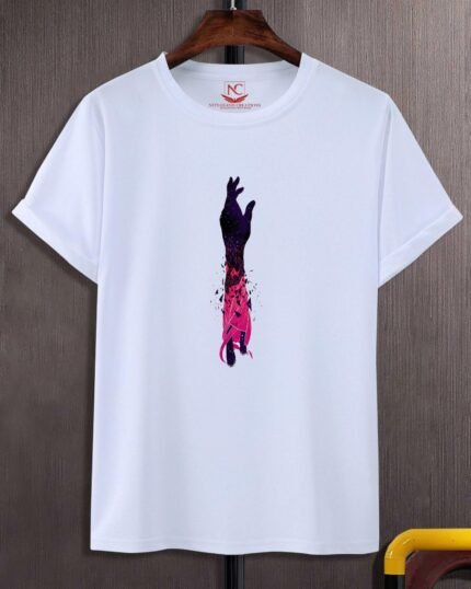 Artisan Touch Hand-Printed Graphic Tee-1838