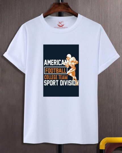 College Team Pride American Football Graphic Tee-1914